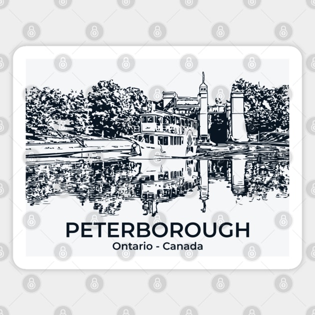 Peterborough - Ontario Magnet by Lakeric